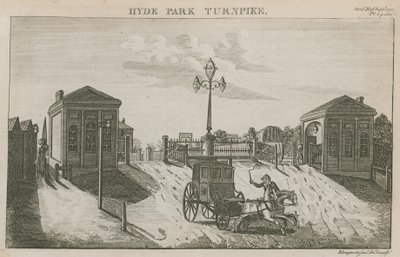 Hyde Park Tolweg, Hyde Park Corner, Londen door English School