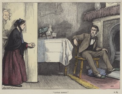 Illustratie voor Little Dorrit door English School