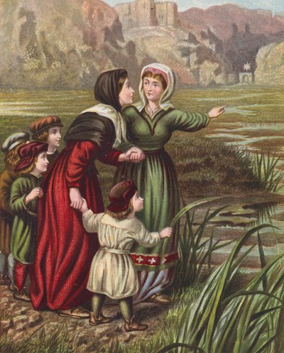 Illustratie voor Pilgrim