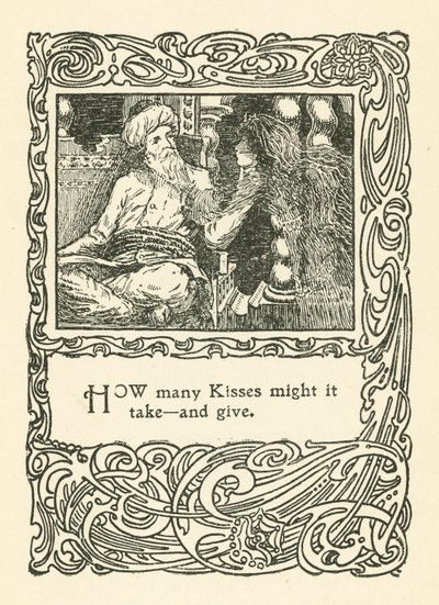 Illustratie voor Rubaiyat van Omar Khayyam door English School