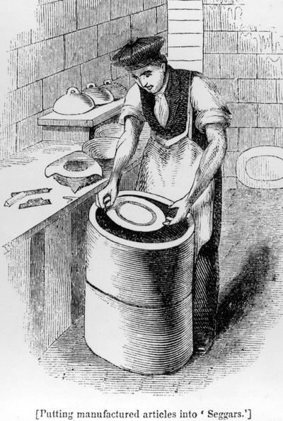 Illustratie uit Knights Pictorial Gallery of Arts, c.1850 door English School