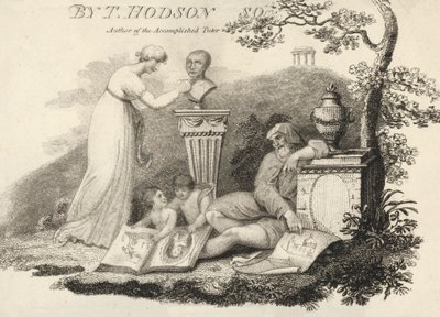 Illustratie uit een boek van Thomas Hodson, auteur van de Accomplished Tutor door English School