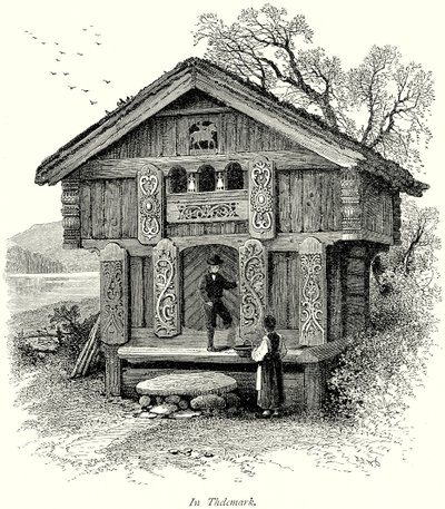In Thelemark (gravure) door English School