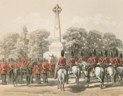 Inhuldiging van het Monument voor de Achtentachtigste, Edinburgh door English School