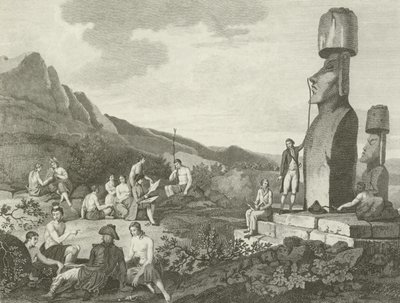 Inwoners en monumenten van Paaseiland door English School