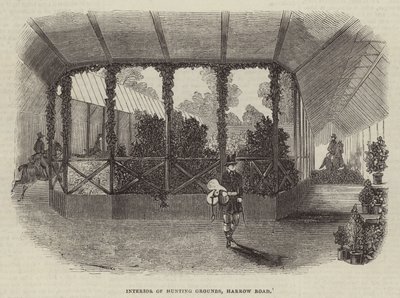 Interieur van Jachtgebieden, Harrow Road door English School