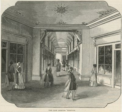 Interieur van de nieuwe Exeter 