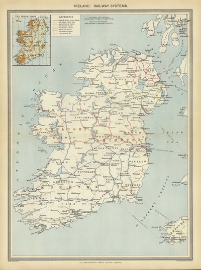 Ierland, spoorwegsystemen door English School