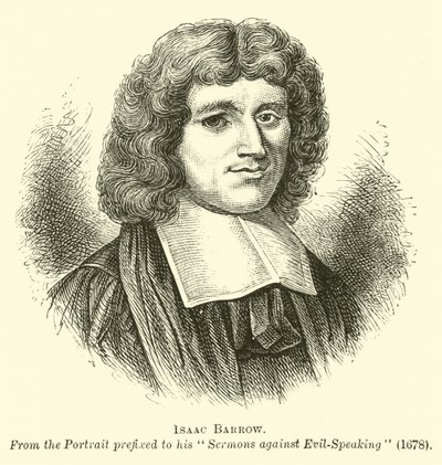 Isaac Barrow door English School
