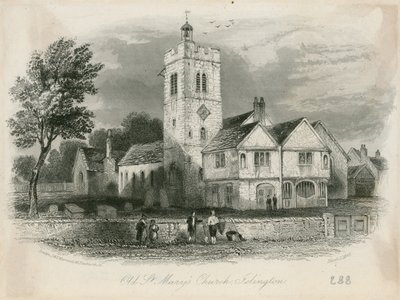 Islington, St. Marys (oude kerk) door English School