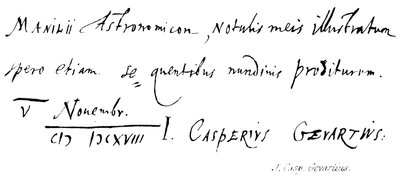 J Casp: Gevartius door English School