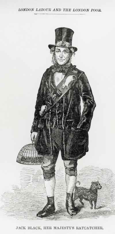 Jack Black, Ratcatcher van Hare Majesteit, c.1840 door English School