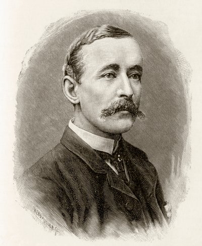 James Sligo Jameson, 1890 (houtsnede) door English School