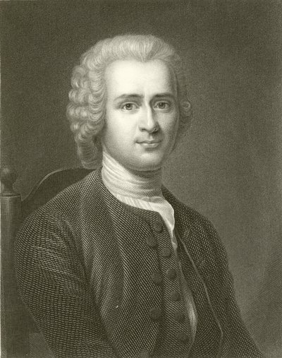Jean Jacques Rousseau door English School