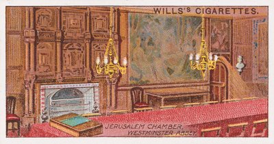 Jerusalem Chamber, Westminster Abbey door English School