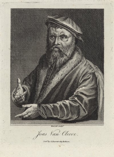 Joas van Cleeve door English School
