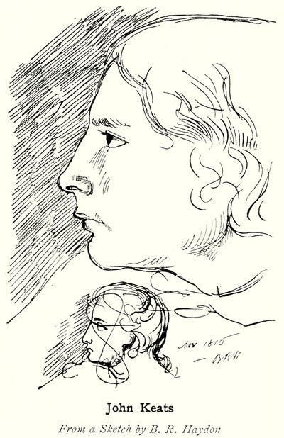 John Keats (gravure) door English School