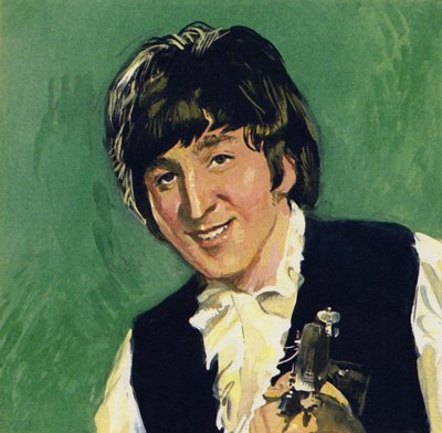 John Lennon van The Beatles door English School