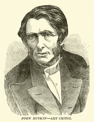 John Ruskin, Kunstcriticus door English School