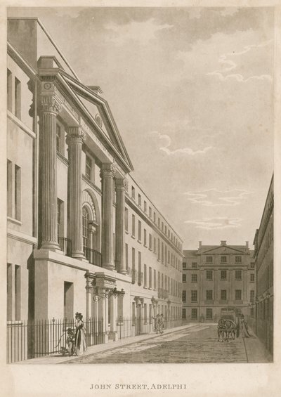 John Street, Adelphi, Londen door English School