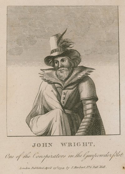 John Wright, een van de samenzweerders in het Buskruitcomplot door English School