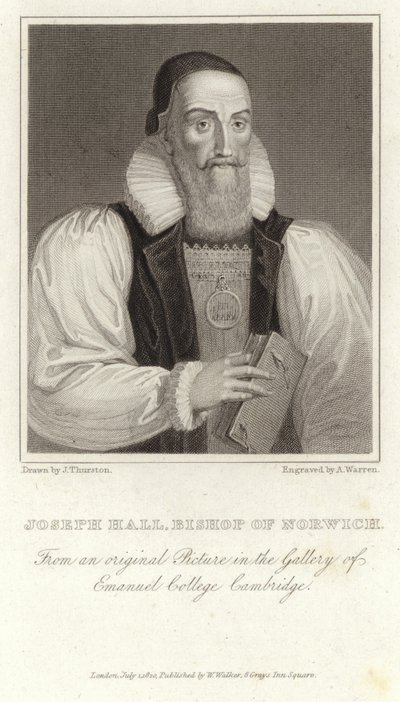 Joseph Hall, Bisschop van Norwich door English School