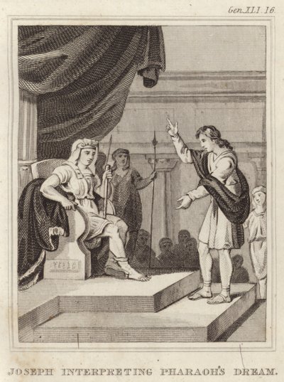 Jozef Verklaart de Droom van de Farao door English School