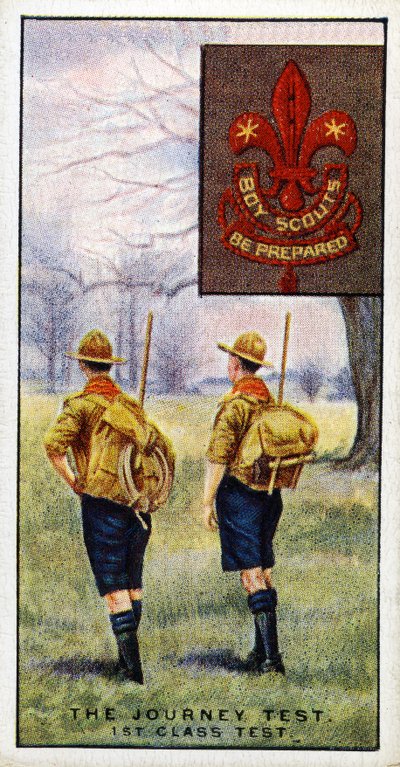 Reisproef voor de 1e Klasse Scouts Badge, 1929 door English School