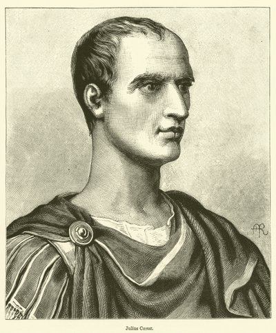 Julius Caesar (gravure) door English School