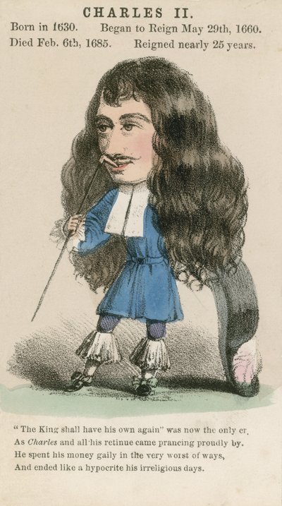 Koning Karel II door English School