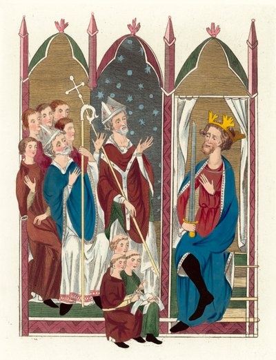 Koning Edward I door English School