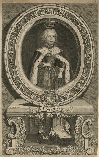 Koning Edward V van Engeland door English School