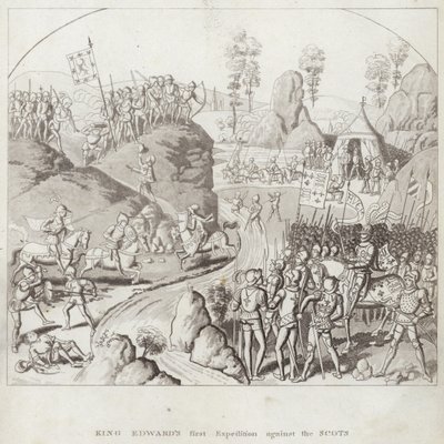 Eerste Expeditie van Koning Edward tegen de Schotten door English School