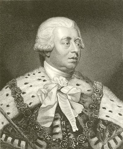 Koning George III door English School