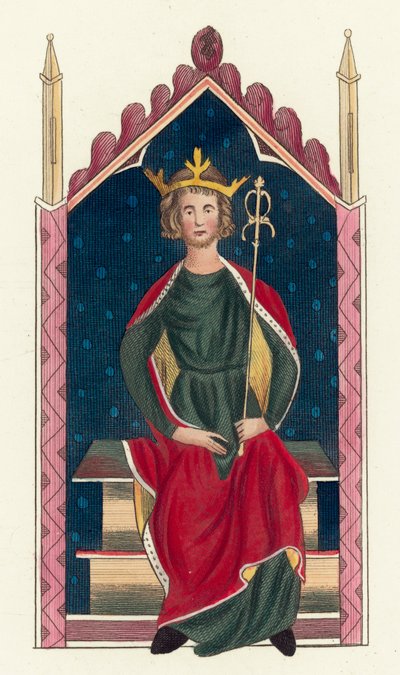 Koning Hendrik II door English School