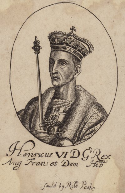 Koning Hendrik VI van Engeland door English School