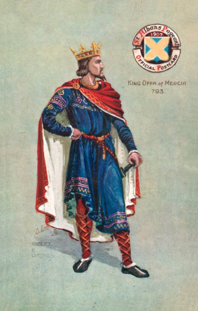 Koning Offa van Mercia 793, St Alban