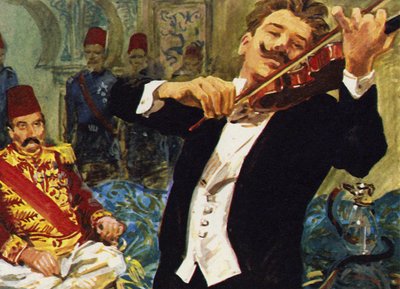 Kreisler ging op vakantie naar Constantinopel en werd gevraagd om voor Sultan Abd-el-Hamid II te spelen door English School