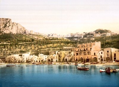 La Marina Grande e Capri door English School
