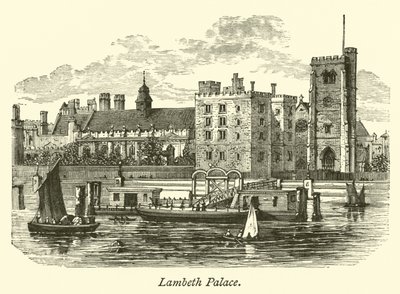 Lambeth Palace door English School