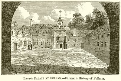 Lauds Paleis in Fulham.--Falkners Geschiedenis van Fulham door English School