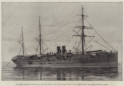 Te Water Laten van een Gewapende Australische Passagiersstoomboot, de Courier, in Wallsend-on-Tyne door English School