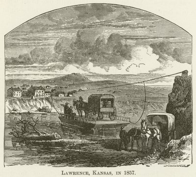 Lawrence, Kansas, in 1857 door English School
