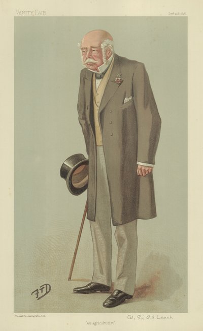 Luitenant-Kolonel Sir George Archibald Leach door English School