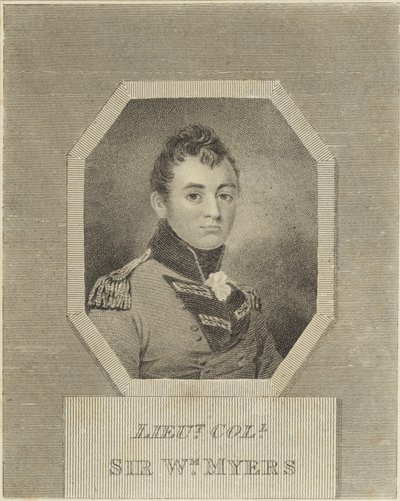 Luitenant-kolonel Sir William Meyers door English School
