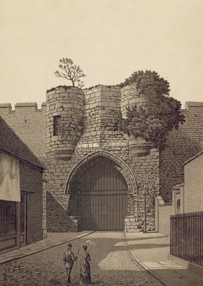Lincoln, Kasteelpoort door English School