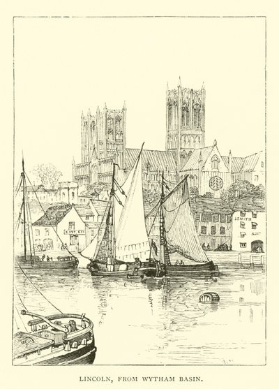 Lincoln, vanaf Wytham Basin door English School