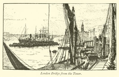London Brug vanaf de Toren door English School