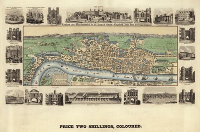 Londen en Westminster tijdens het bewind van Koningin Elizabeth I door English School
