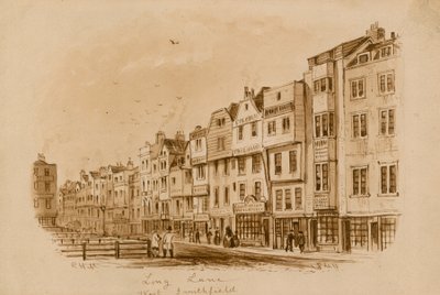 Long Lane, West Smithfield, 1840 door English School